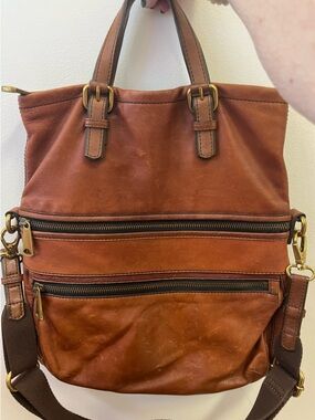 Vintage Fossil Explorer Handbag